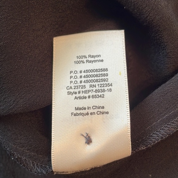 Wilfred Free Radhika Dress in Black Button Front Size XXS - Picture 7 of 7